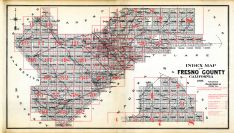 Index Map, Fresno County 1907